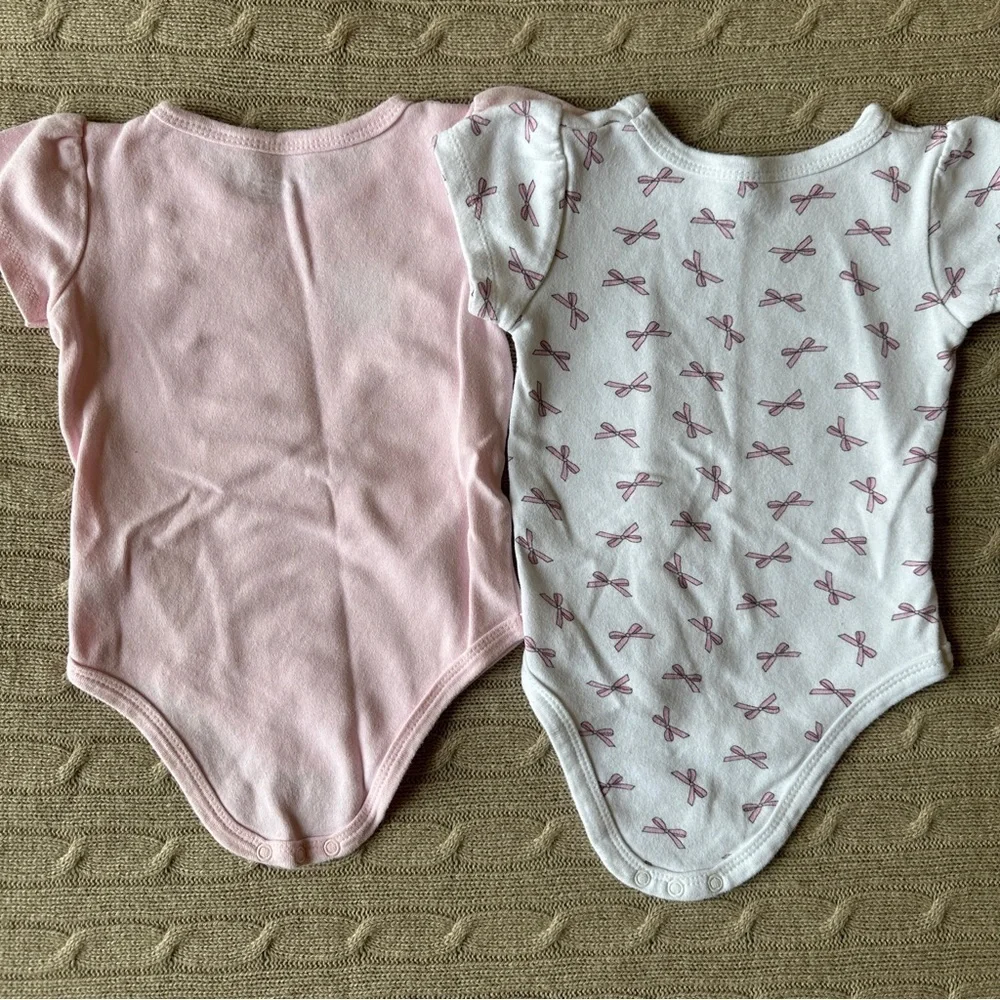 EUC Little Treasures 5pc Baby Girl Outfit Set, Pink Ballet, 9-12 Months